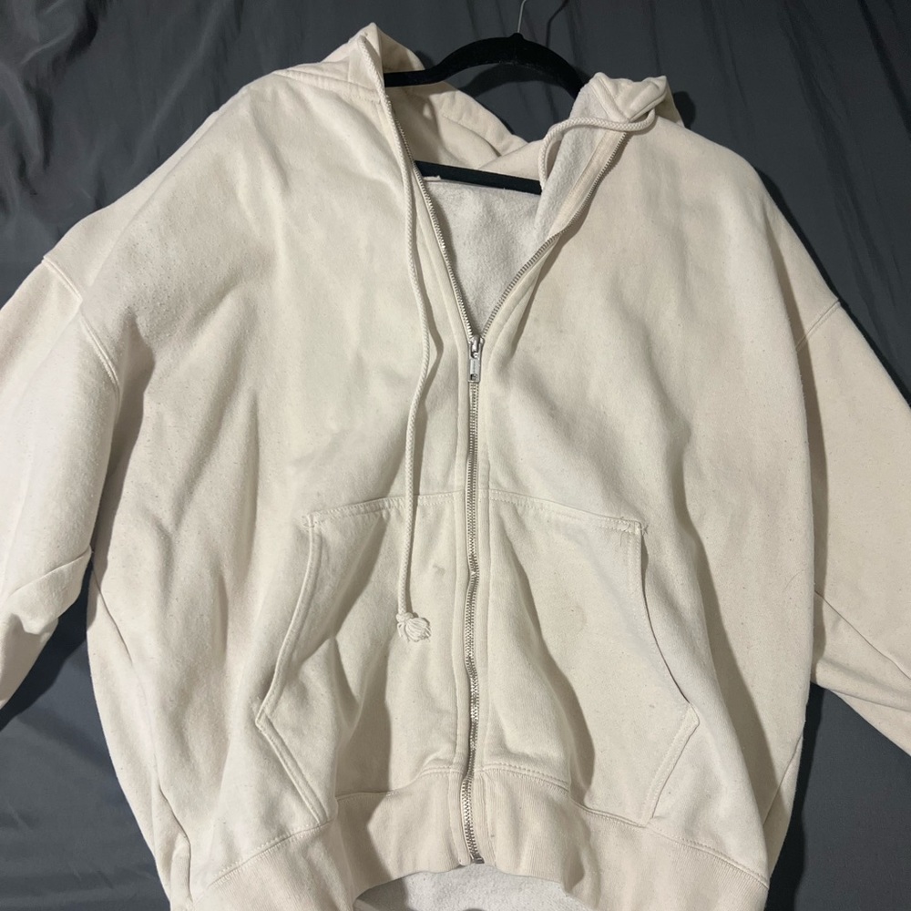 oversized zip up